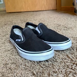 🖤BLACK SLIP ON VANS🖤
